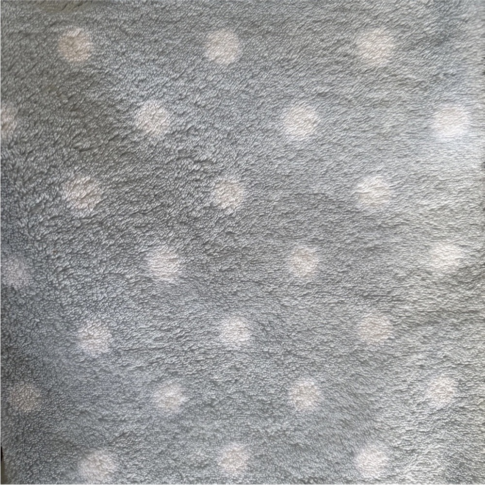 Lot of 4 Soft Polka Dot and elephants Baby Blankets - Picture 4 of 9